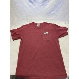 RIPNDIP Lord Nermal Short Sleeve CAT Pocket Tee  Middle Finger T-Shirt  Sz Med